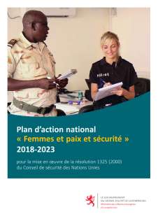 Plan d'action national "Femmes et paix et sécurité"